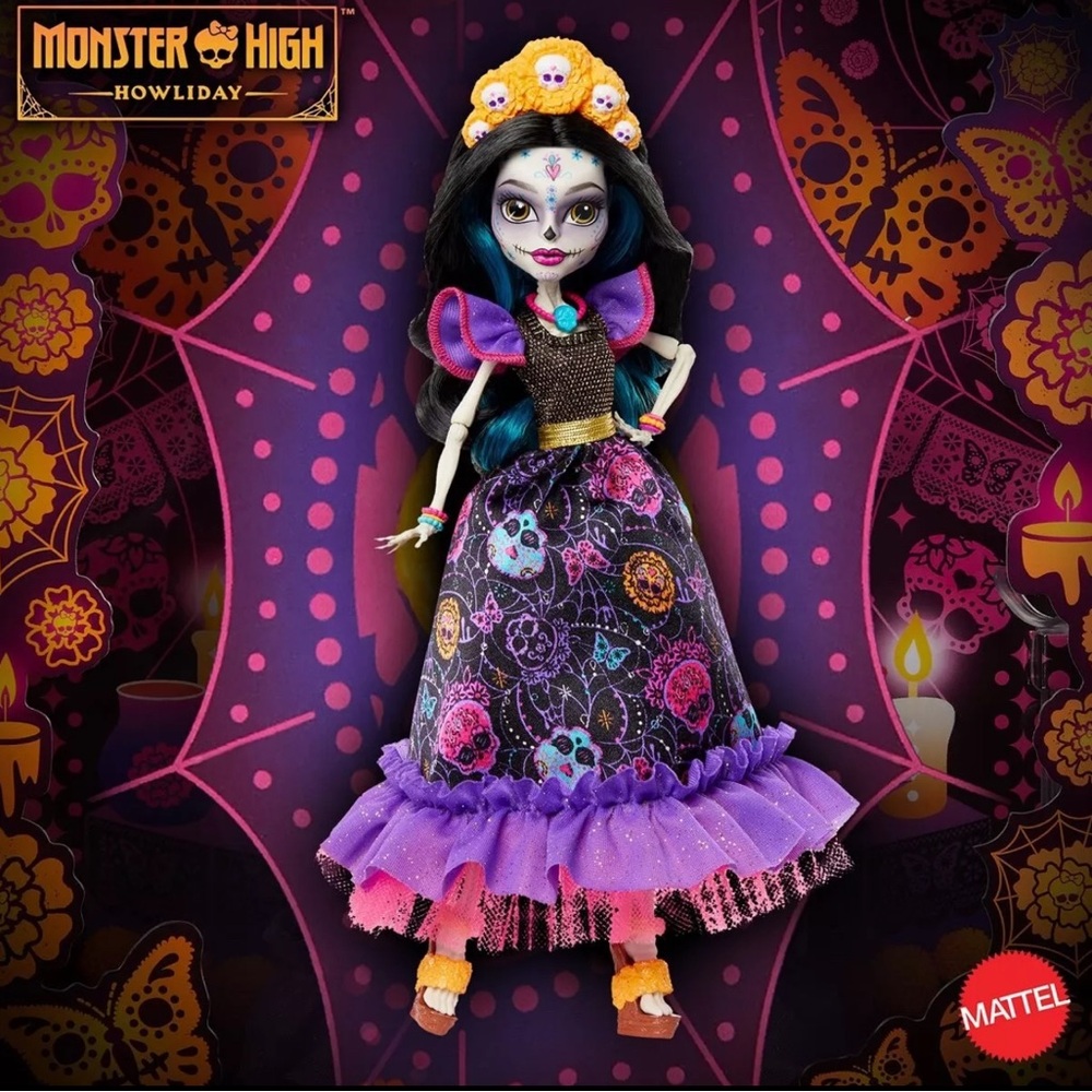 Monster High Howliday Dia De Muertos Skelita Calaveras Doll